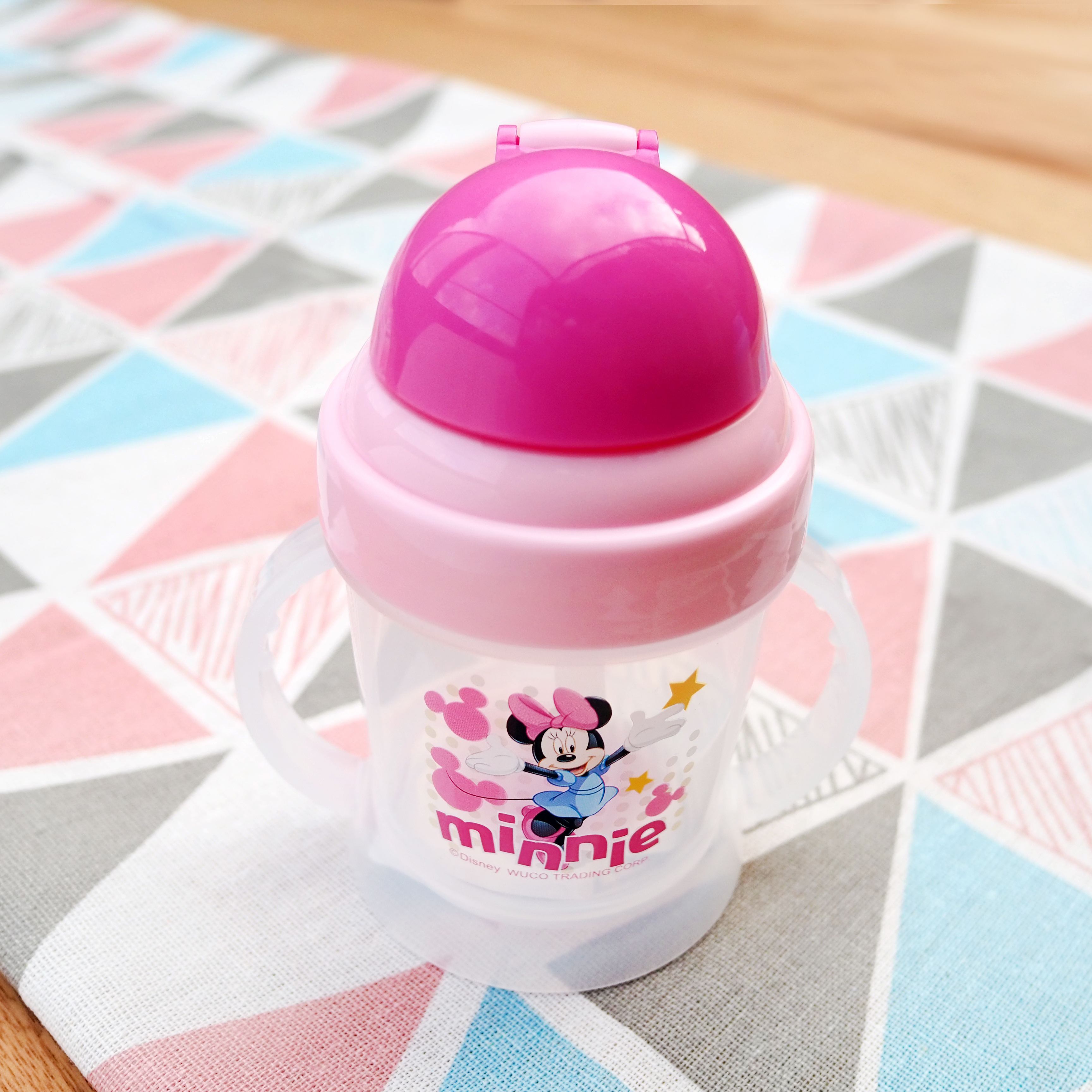 Mickey&Minnie 米奇米妮  幼兒學習杯240ml-35611
