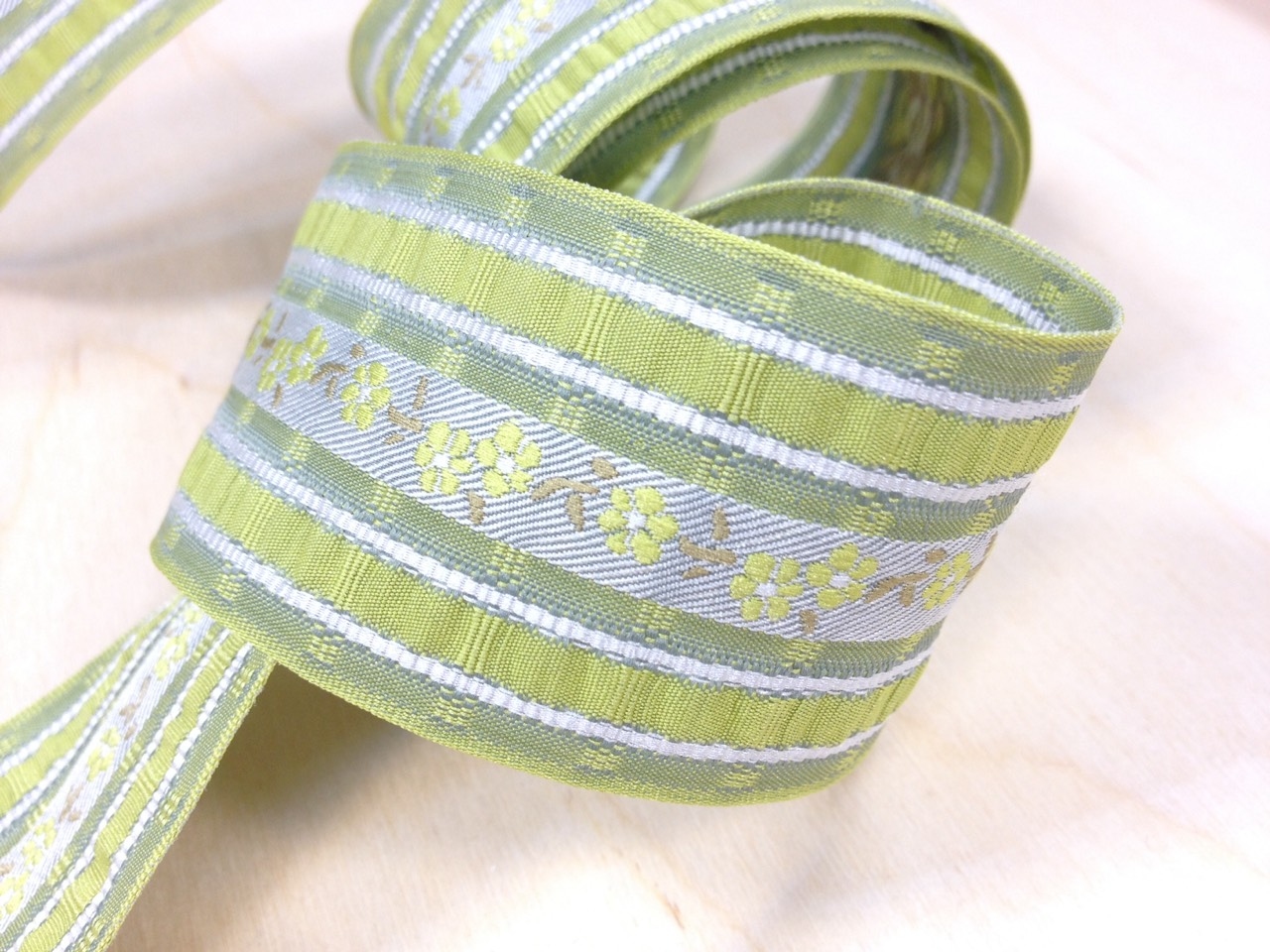 日系和風刺繡提花/38mm