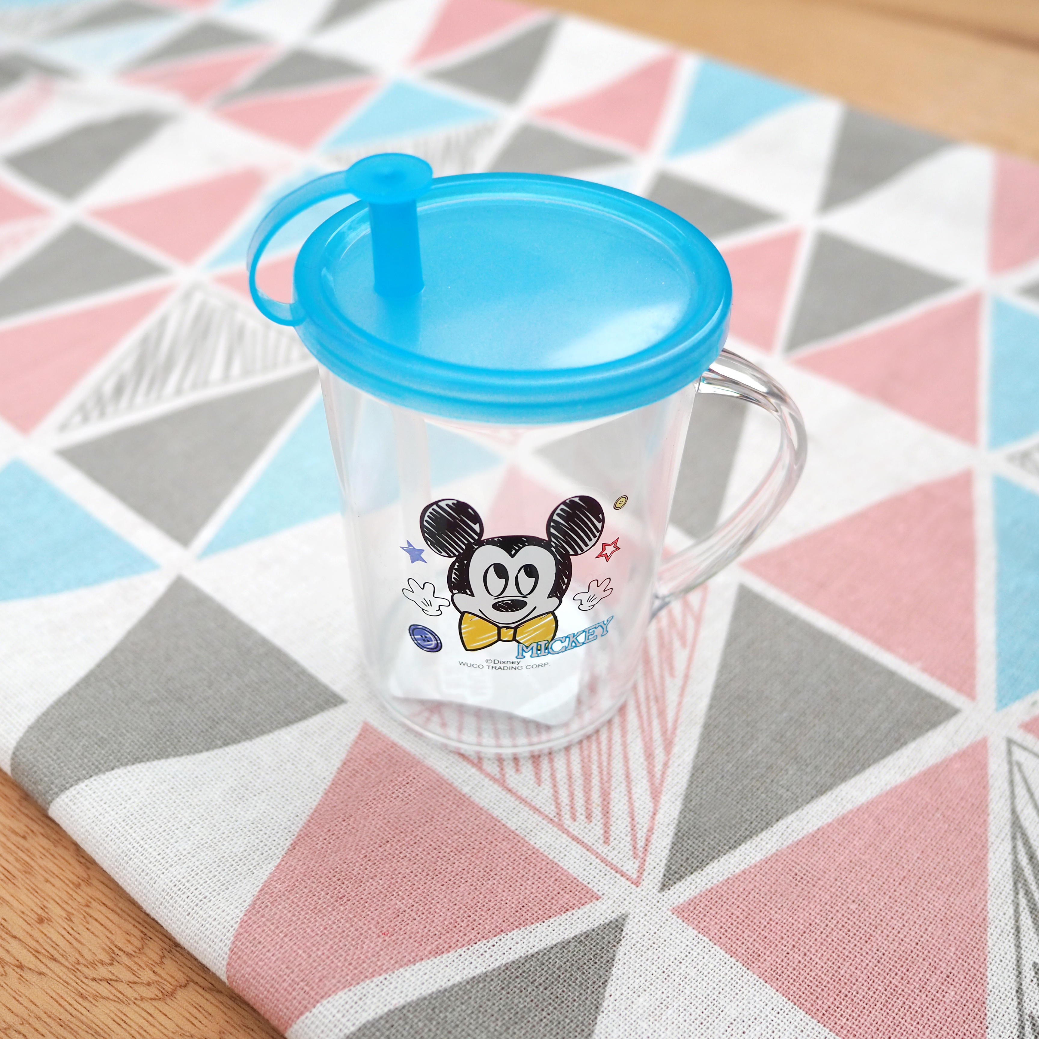 Mickey&Minnie 米奇米妮 單耳吸管杯250ml-52513