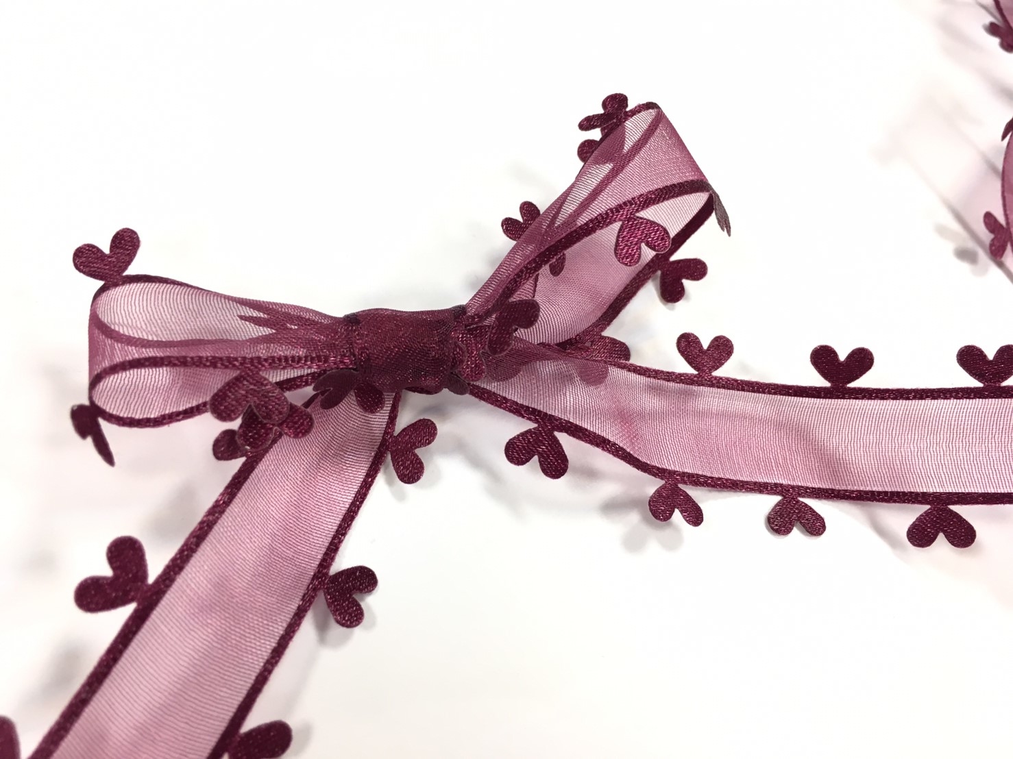 立體壓邊愛心/27mm