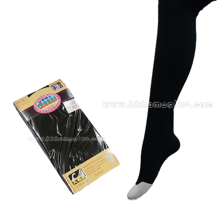 2對裝 詩莉雅: 120D S-L 厚身顯瘦天鵝絨襪褲