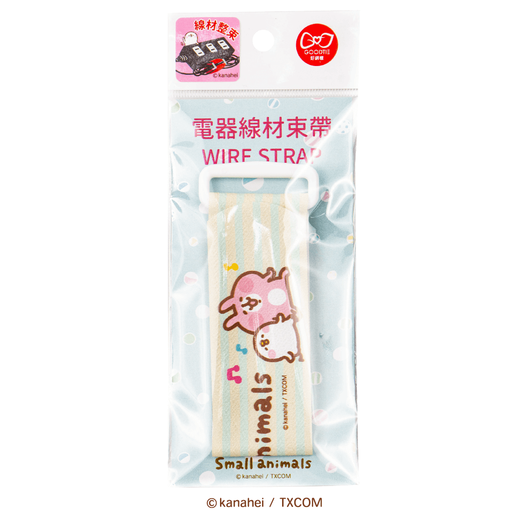 【卡娜赫拉的小動物】電器線材束帶-雀躍音符(1入)-限時2件優惠