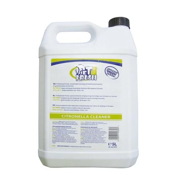 Show Tech Pet-Fresh 寵物專用家庭強力除臭地板清潔液 清新檸味 5L裝