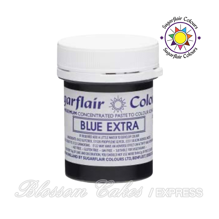 Sugarflair Maximum Concentrated Paste Colours - Blue Extra 42g