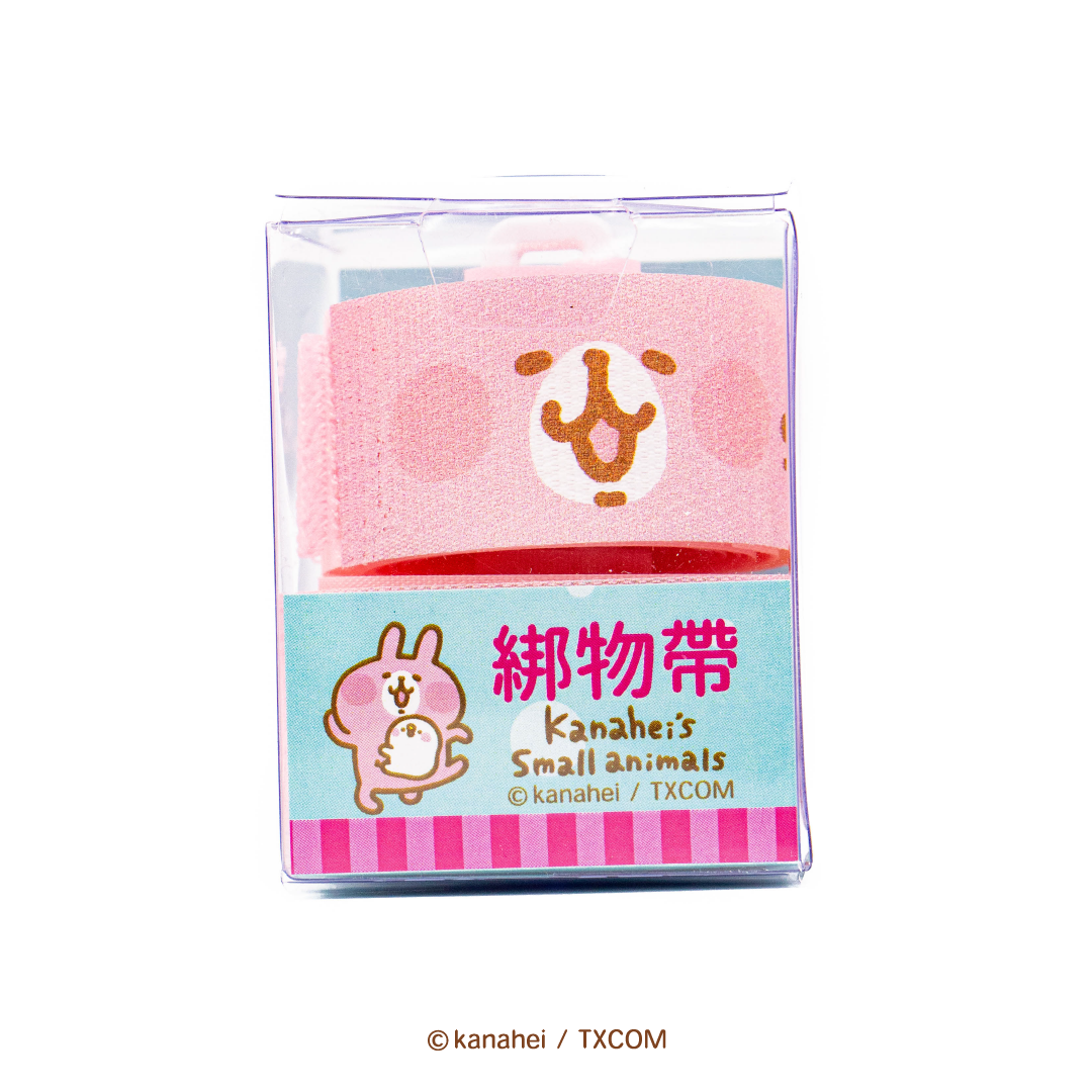 【卡娜赫拉的小動物】綁物帶-粉紅兔兔(2入)-限時買一送一
