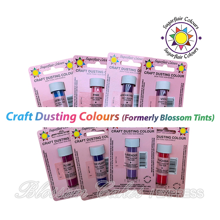 Sugarflair Craft Dusting Colour 7ml Non-Toxic Non-Edible (Various Colours Available)