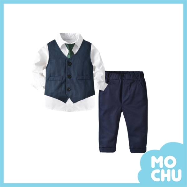 工作狂領帶四件式套裝