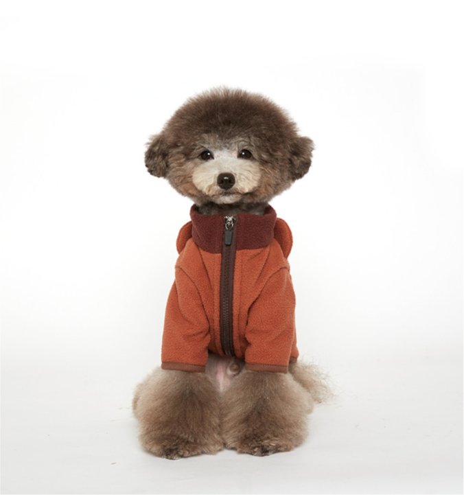 ✤ Odd Pet ✤ Line Friends熊大Fleece拉鍊外套