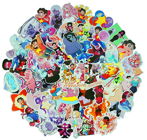 Steven Universe 神臍小捲毛 限量超值貼紙63入組合包
