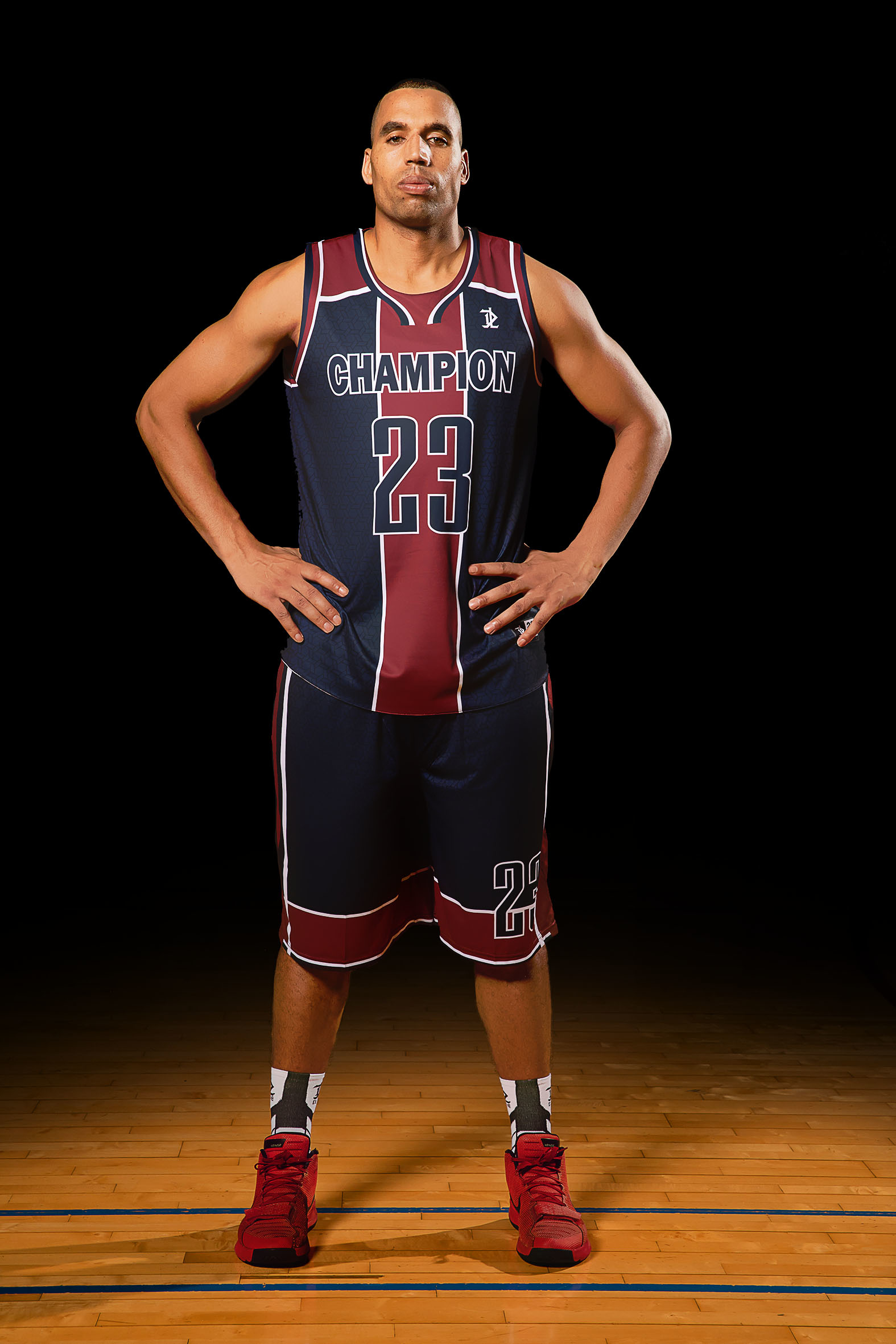 雙面昇華籃球服 - 巍然