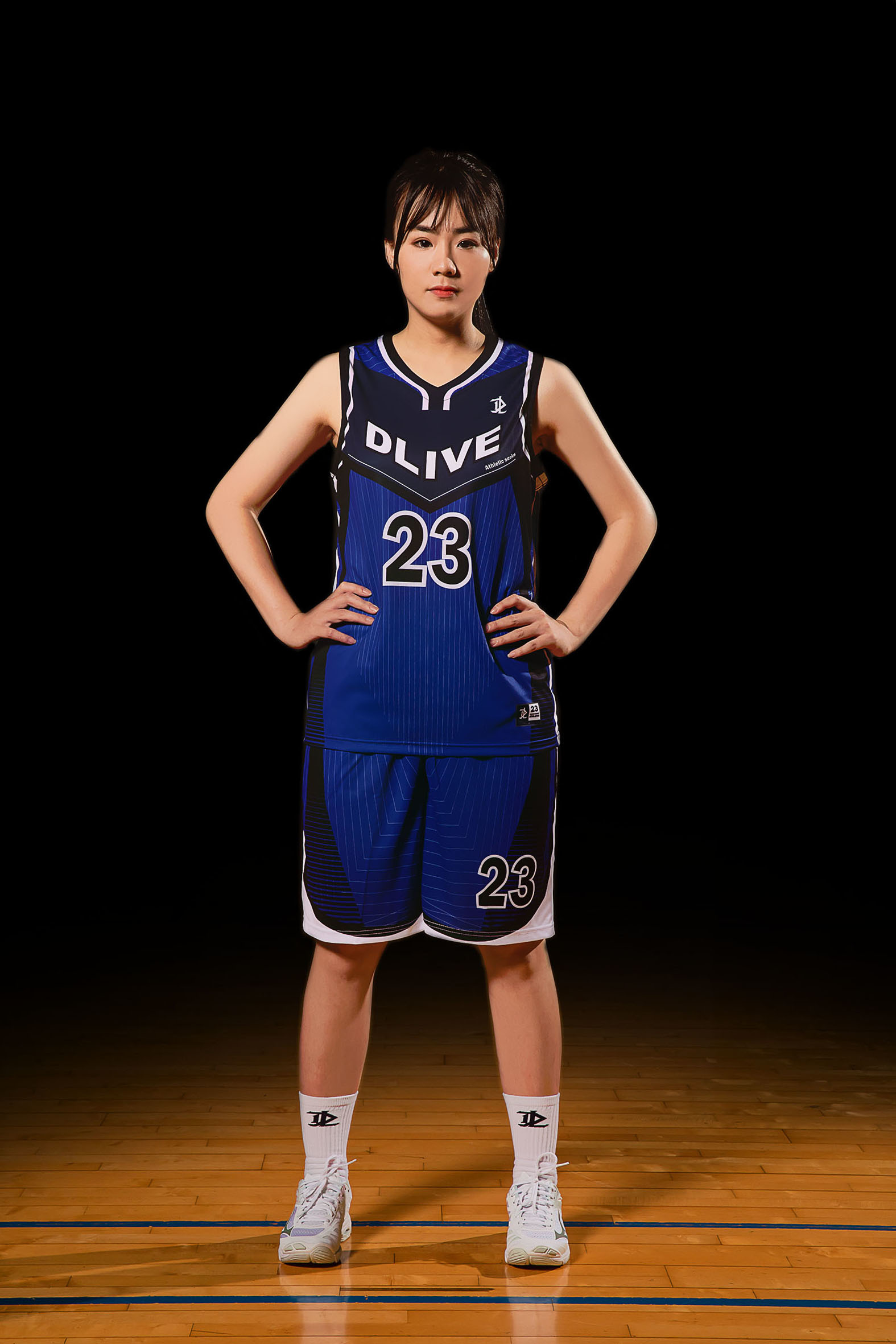 單面昇華V領籃球服 - 魔力寶貝II