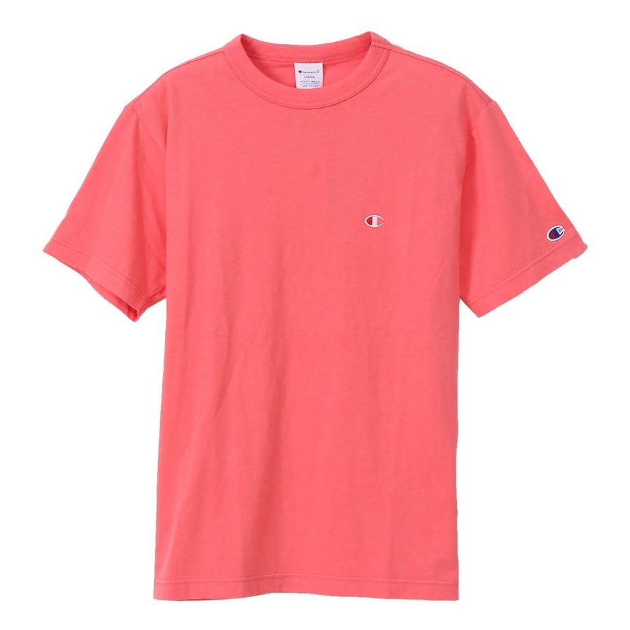 [現貨] CHAMPION C3-P300 SMALL LOGO TEE PINK  (JAPAN VER.)