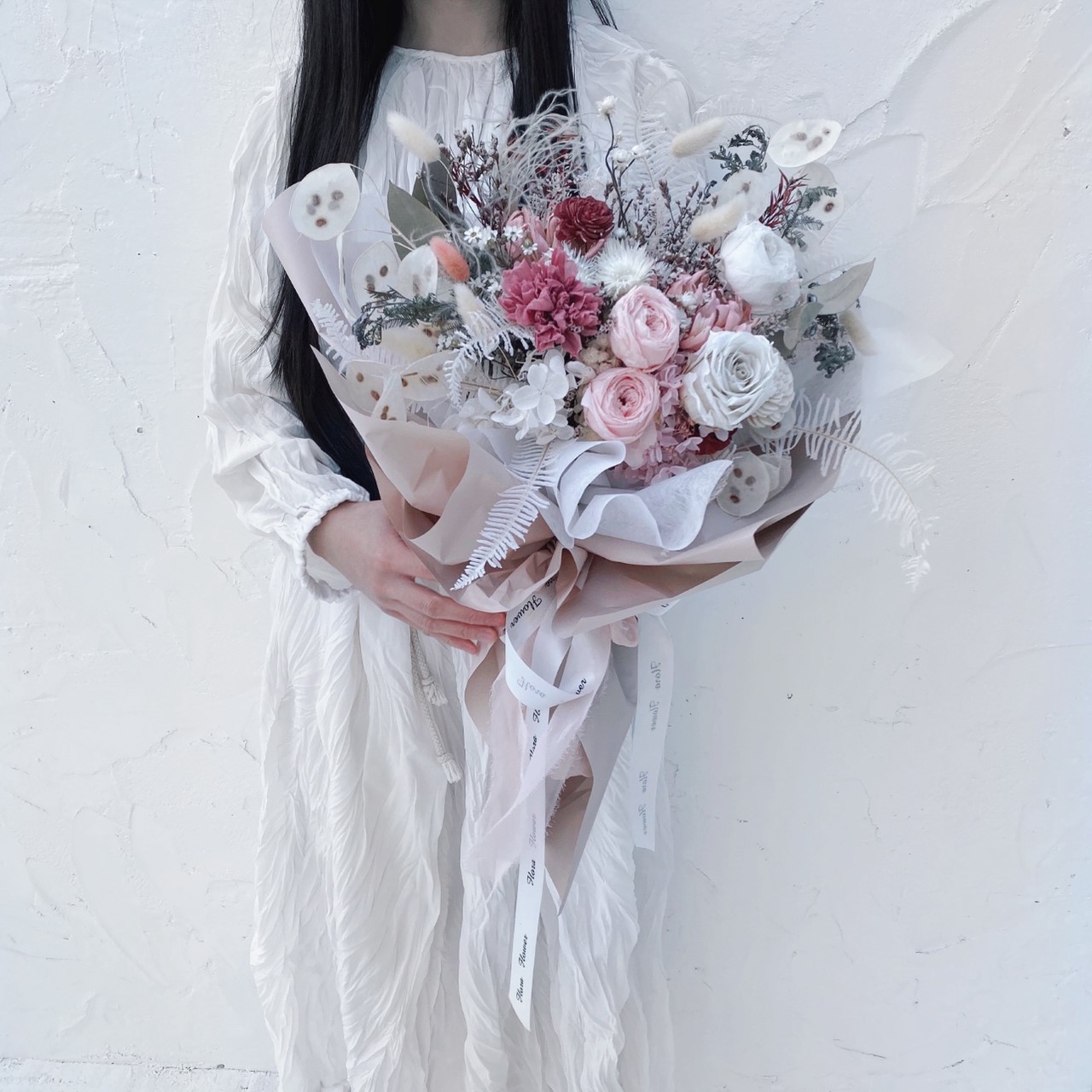 永生花花束-網美花束