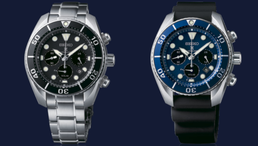 萬年鐘錶 - SEIKO PROSPEX   進化版 三眼水鬼  太陽能潛水錶  DIVER SCUBA  V192  / SSC759J1  錶徑45MM