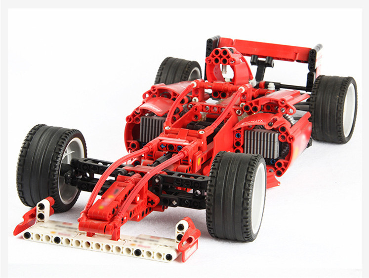 726PCS Ferrarii F1 Racer Car 1:10 Technic Super Racing Car Building Blocks Set Minifigs Fit Lego NO BOX DL3334