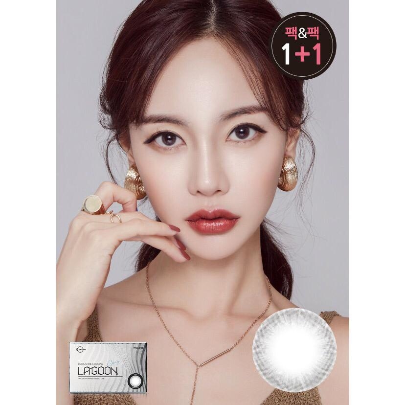 「1＋1｣ LENSME COCKTAIL LAGOON #Gray  1month/ 2p