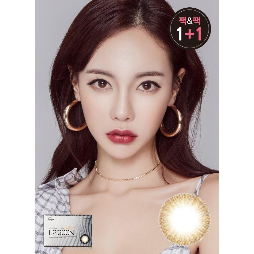 「1＋1｣ LENSME COCKTAIL LAGOON #Brown 1month/ 2p