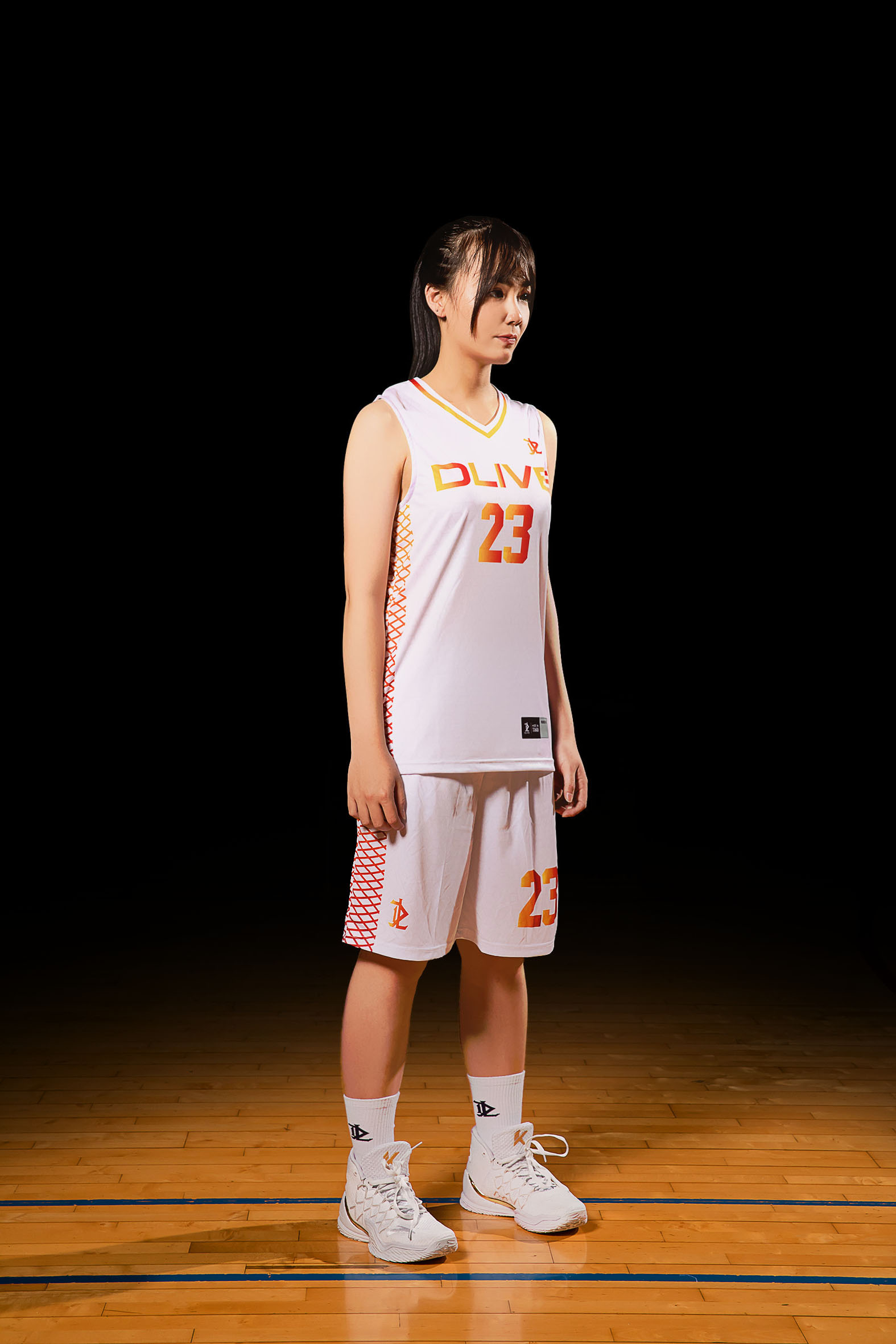 單面昇華V領籃球服 - 光世代