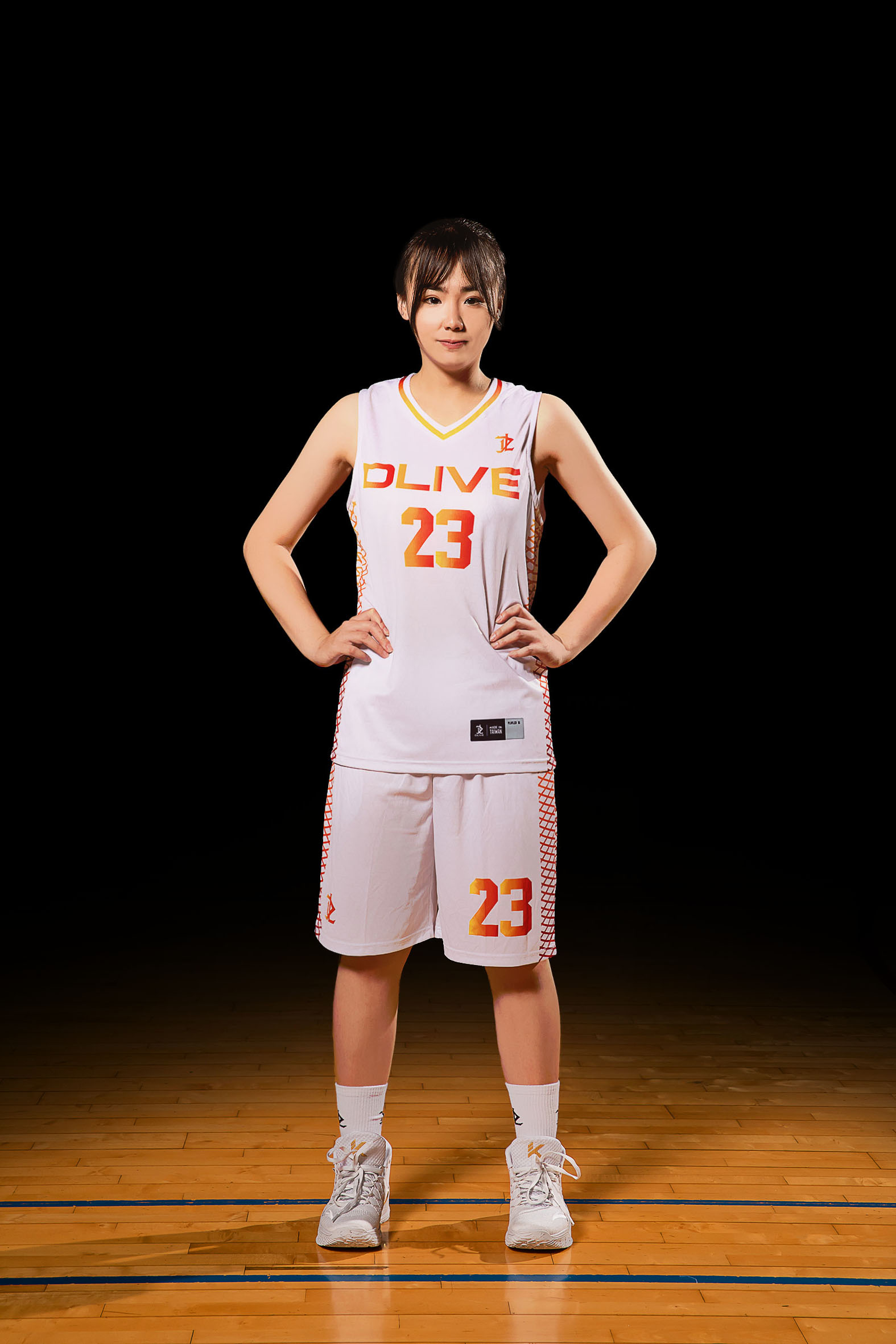 單面昇華V領籃球服 - 光世代