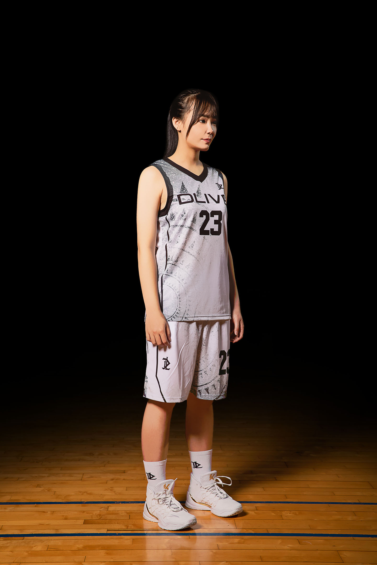 單面昇華V領籃球服 - 星際啟動