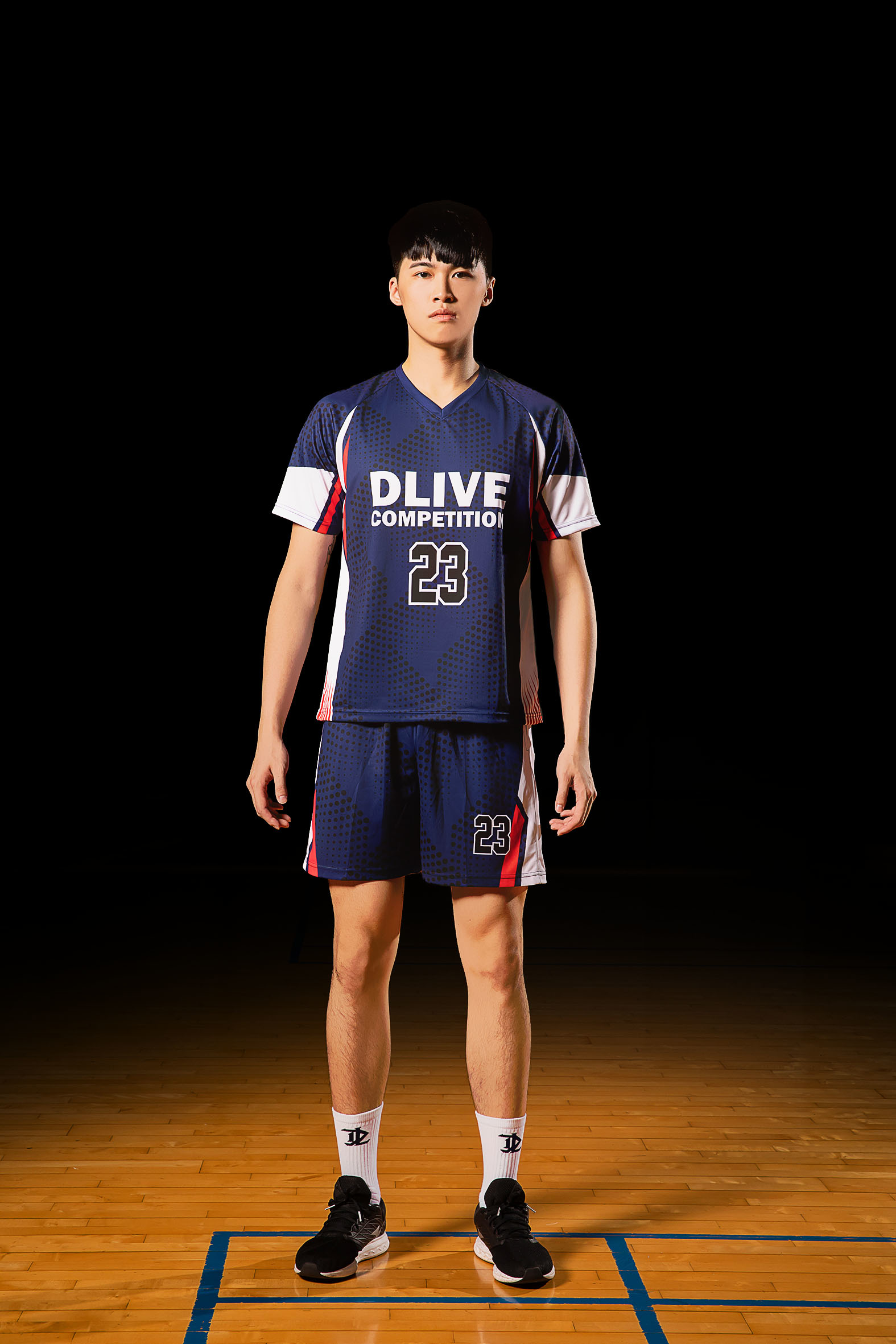 昇華V領排球服 - 實況對戰