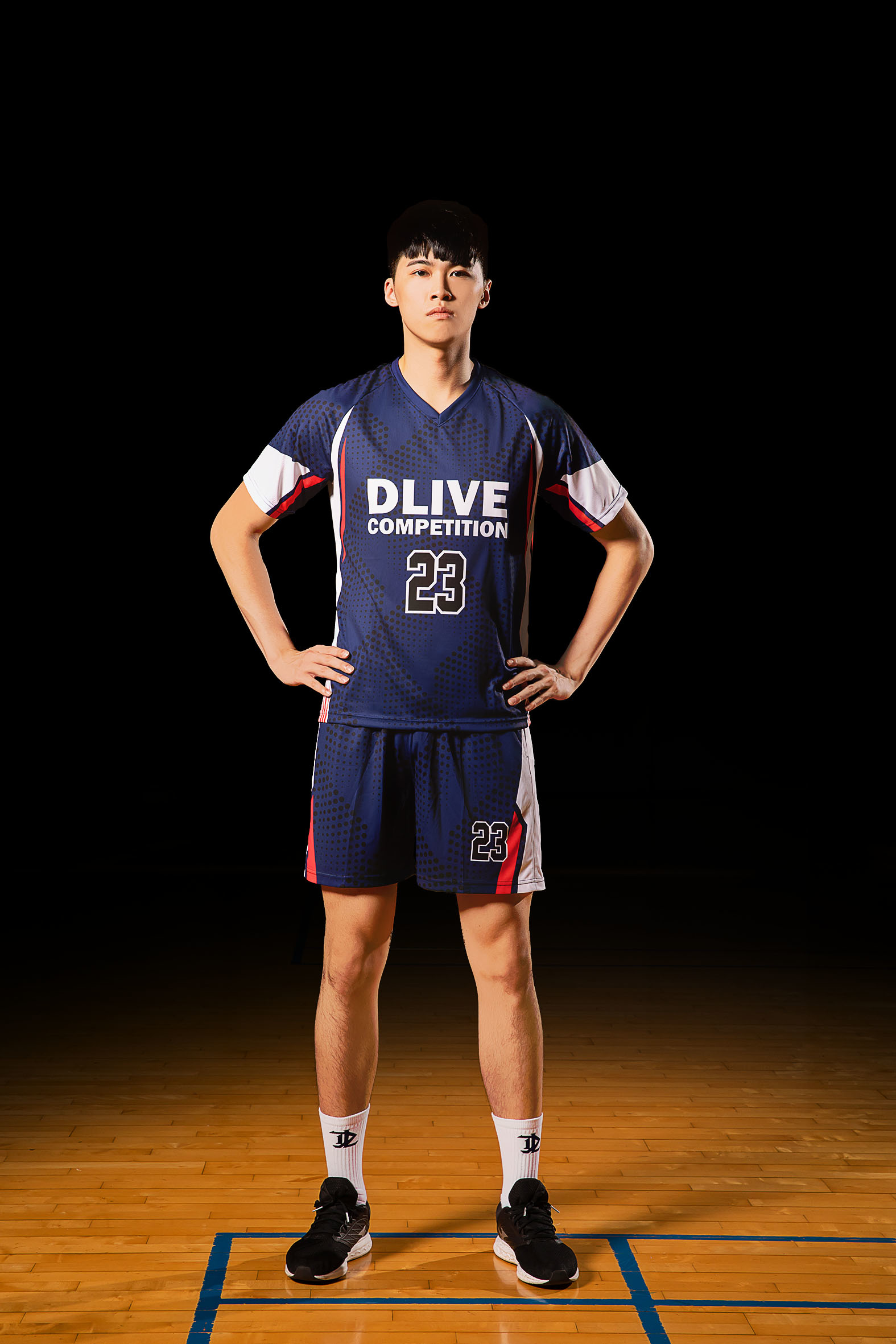 昇華V領排球服 - 實況對戰