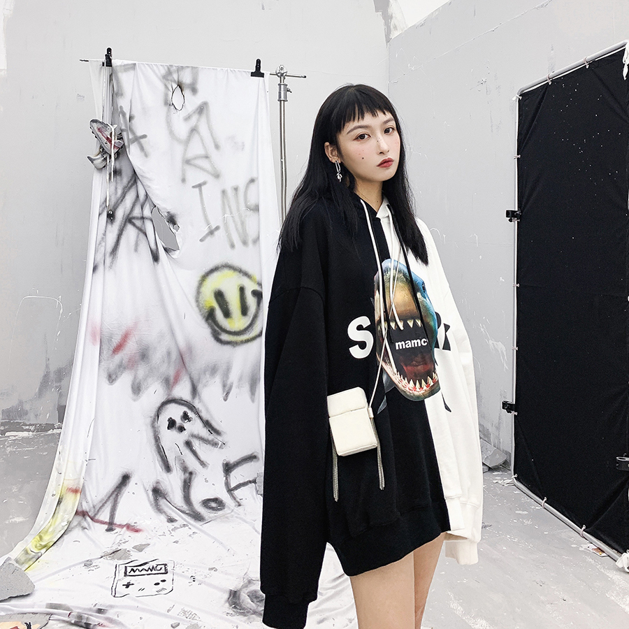 【 MAMC | SHARK HOODIE 鯊魚帽TEE 】