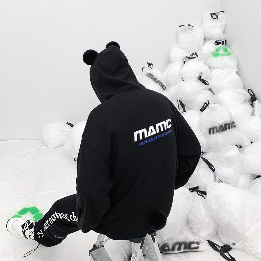 【 MAMC | PANDA HOODIE 熊貓帽TEE 】