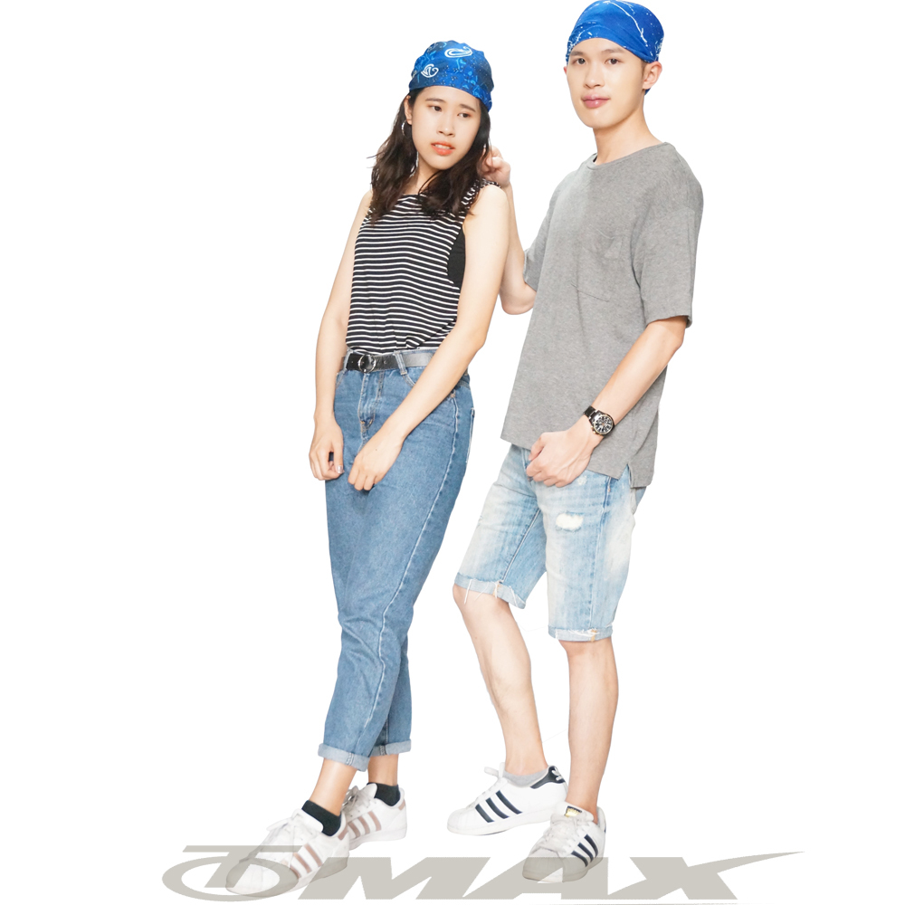 OMAX超值魔術頭巾-5入(顏色隨機)OMAX超值魔術頭巾-5入(顏色隨機)