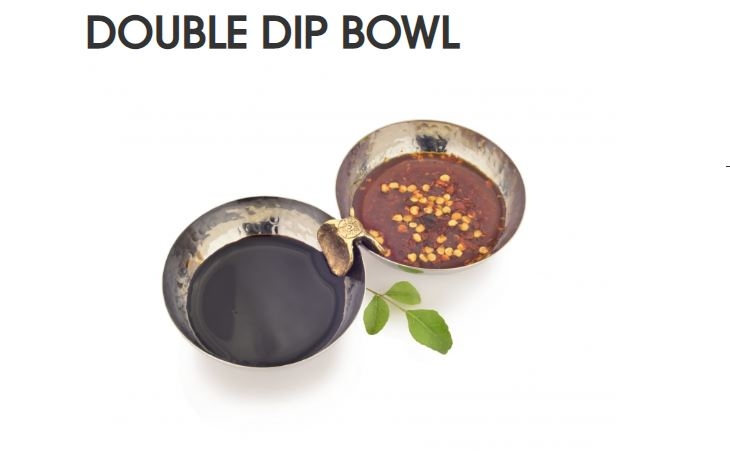 【EDGE Company】Double Dip Bowl 造型醬料碟 （大）