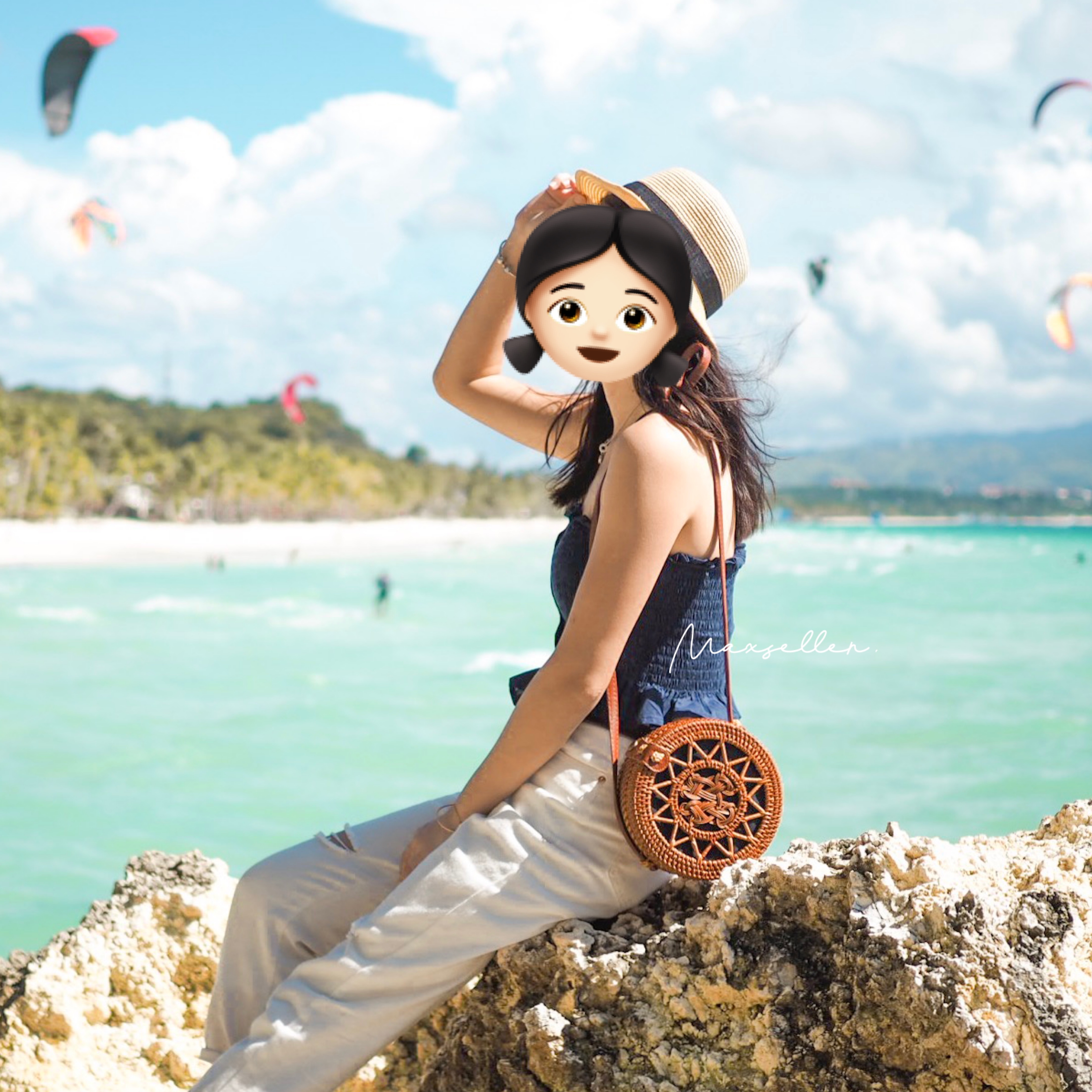 現貨 ｜旅行、打卡、STAYCATION必備！東南亞直送手工籐編包