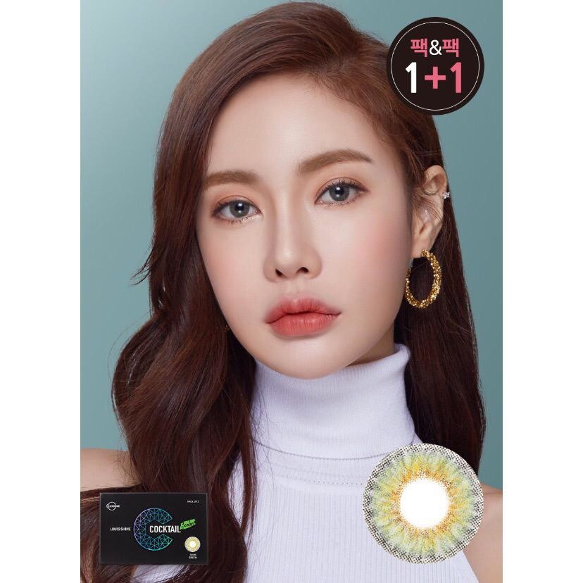 「1＋1｣ LENSME COCKTAIL #Sour Green 1month/ 2p