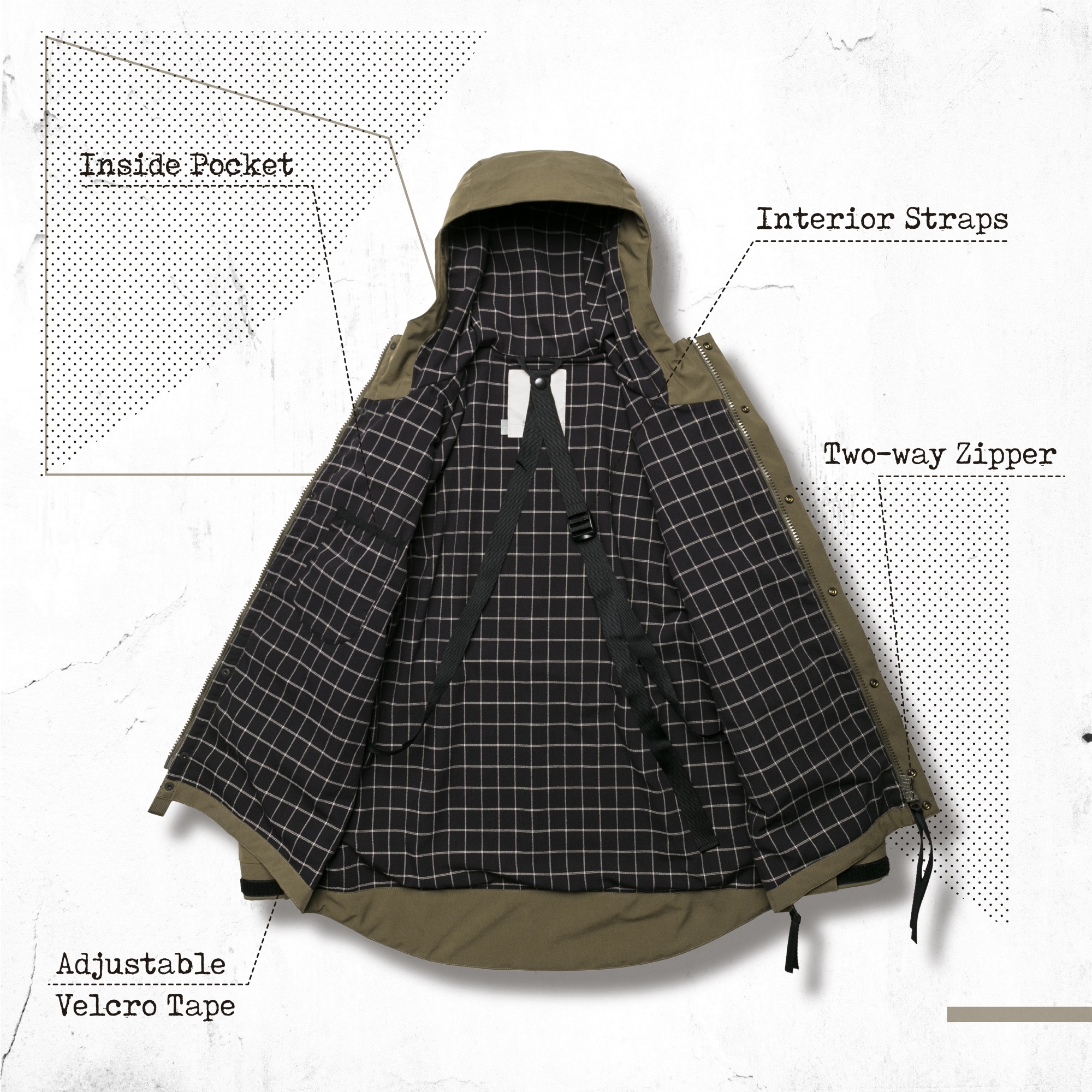 ジャケット・アウター GOOPiMADE WR-2.5L Reconstruct Parka GOOPiMADE® 