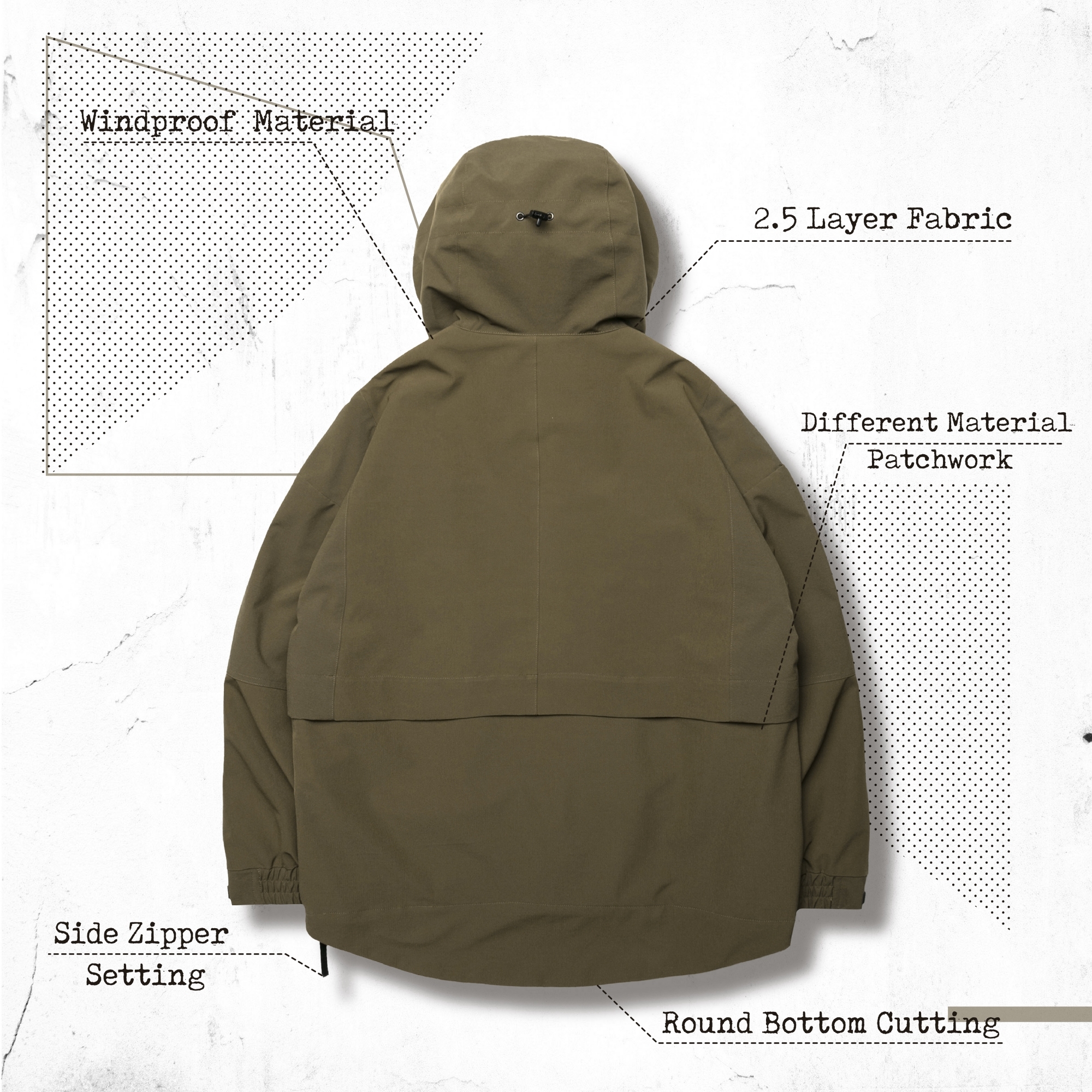 ジャケット・アウター GOOPiMADE WR-2.5L Reconstruct Parka GOOPiMADE® 