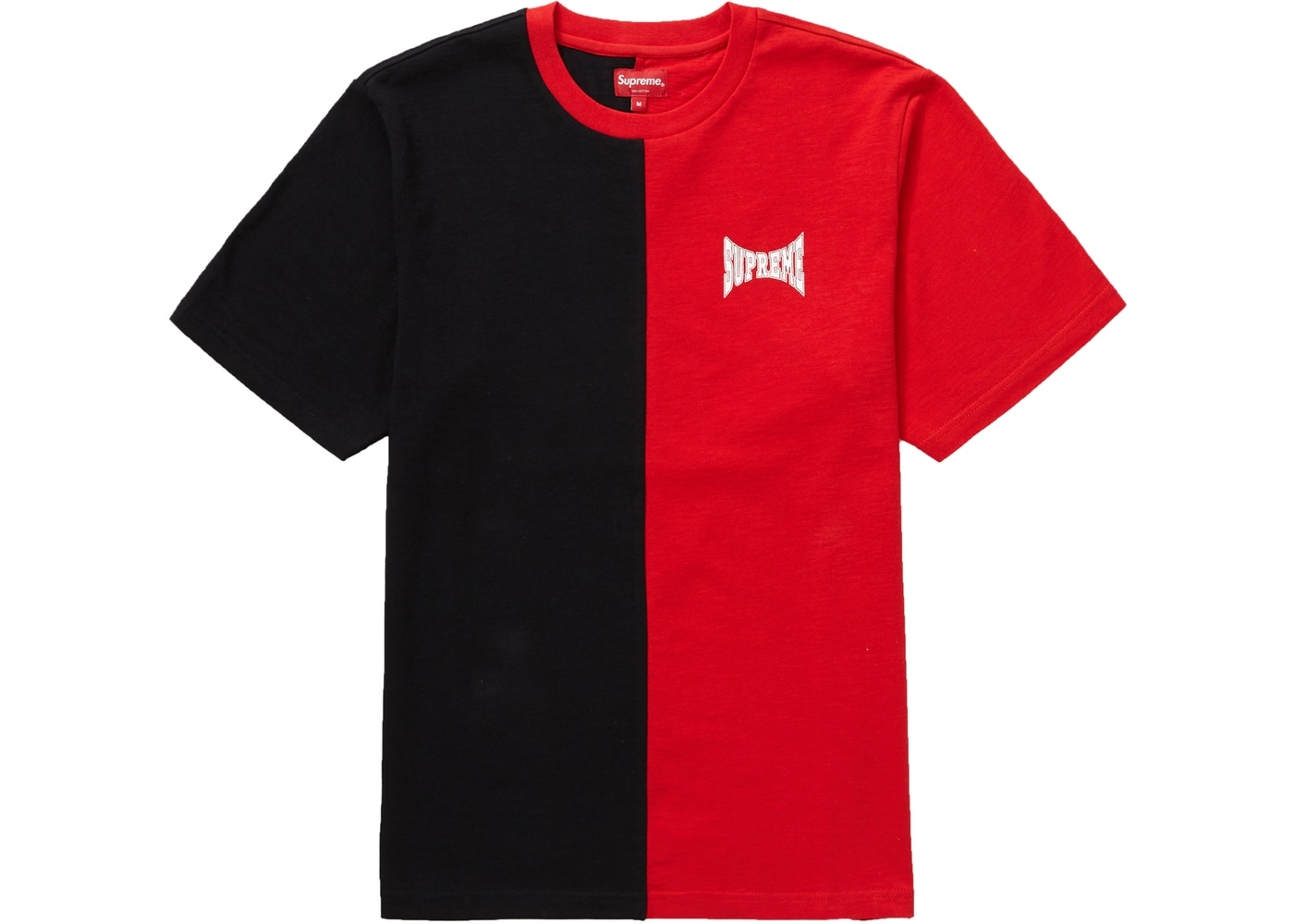 [現貨]Supreme FW19 Split S/S Top Red