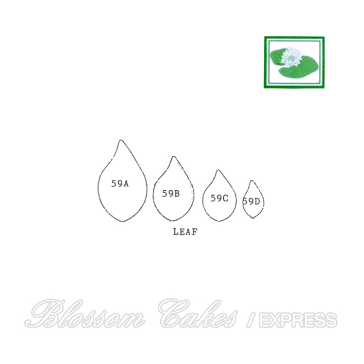 Framar Cutters - 59S Leaf Cutter Set