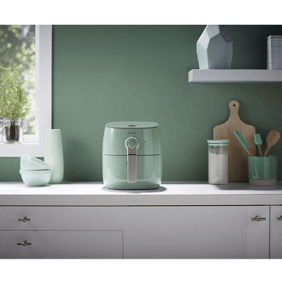 飛利浦 Philips HD9723/71 Airfryer Twin TurboStar 健康空氣炸鍋 湖水綠色 香港行貨