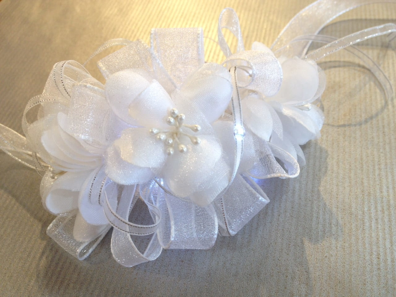 LiTex-LED白紗手腕花DIY材料包