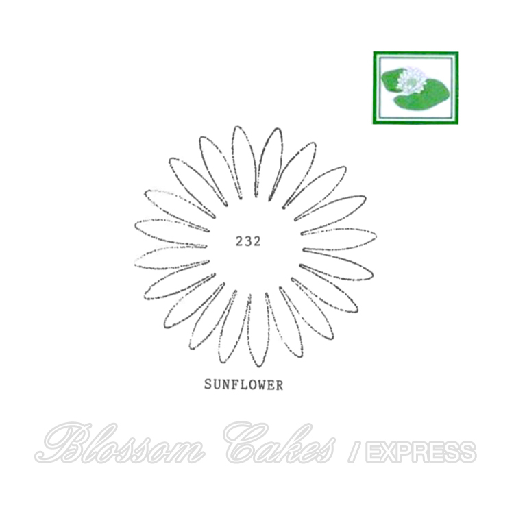 Framar Cutters - 232 Sunflower Cutter