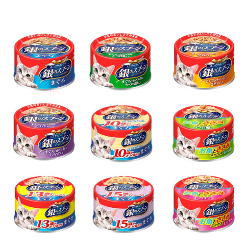 嬌聯unicharm 銀湯匙貓罐頭70g 24罐組