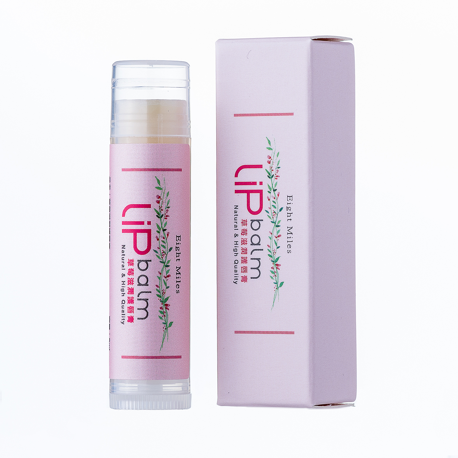 【Eight Miles】草莓滋潤護唇膏