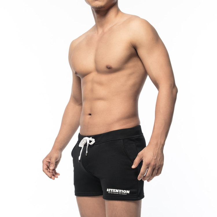 【黑色】Attention男友運動短褲