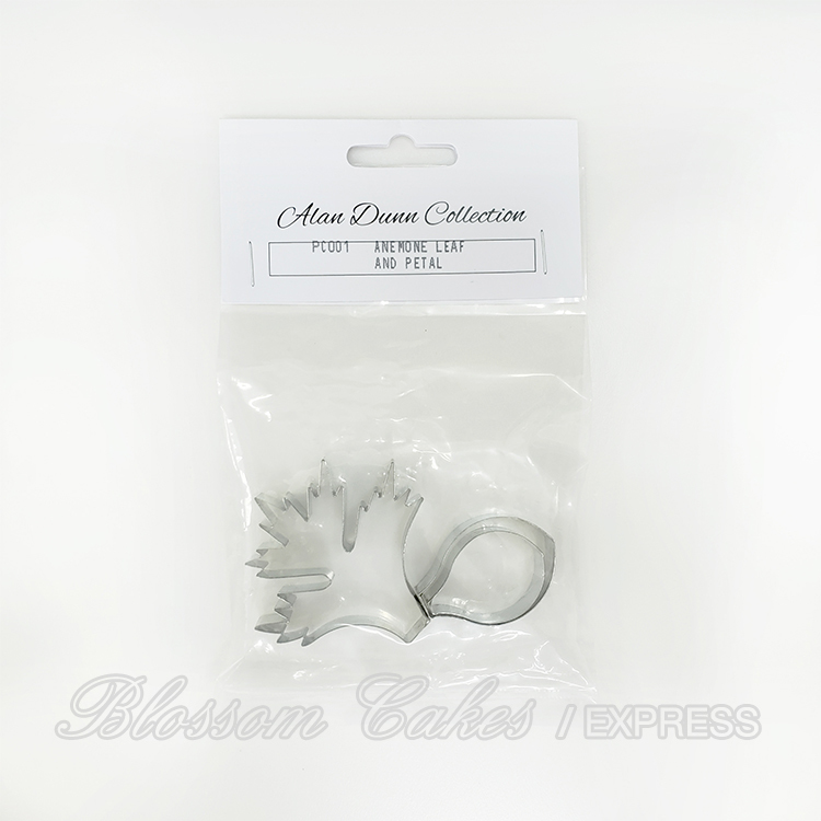 Alan Dunn Collection - Anemone Leaf and Petal Cutters, Set of 3