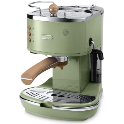 德龍 Delonghi Icona Vintage ECOV311.GR 1.4L 半自動咖啡機 綠色 香港行貨