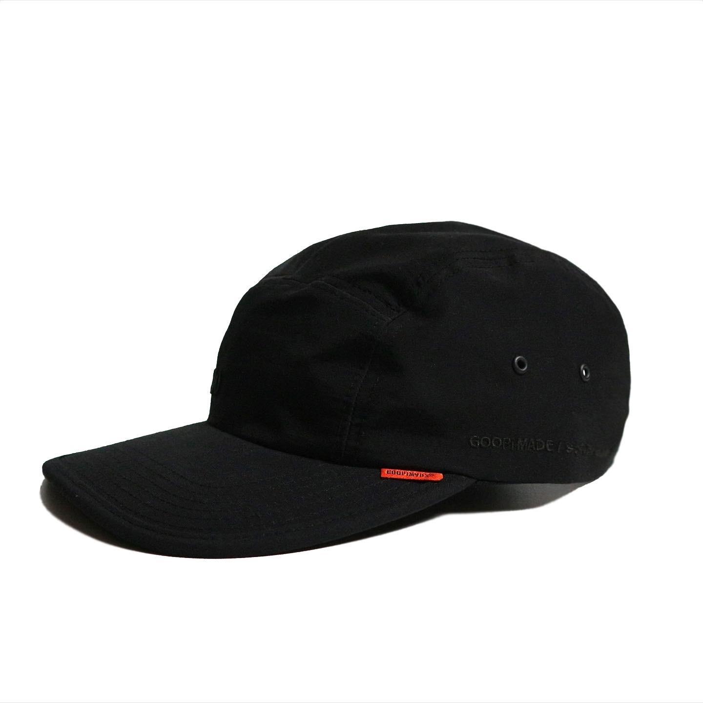 GOOPiMADE® x softcream 60/40 WR Shadow Camp Cap - Black