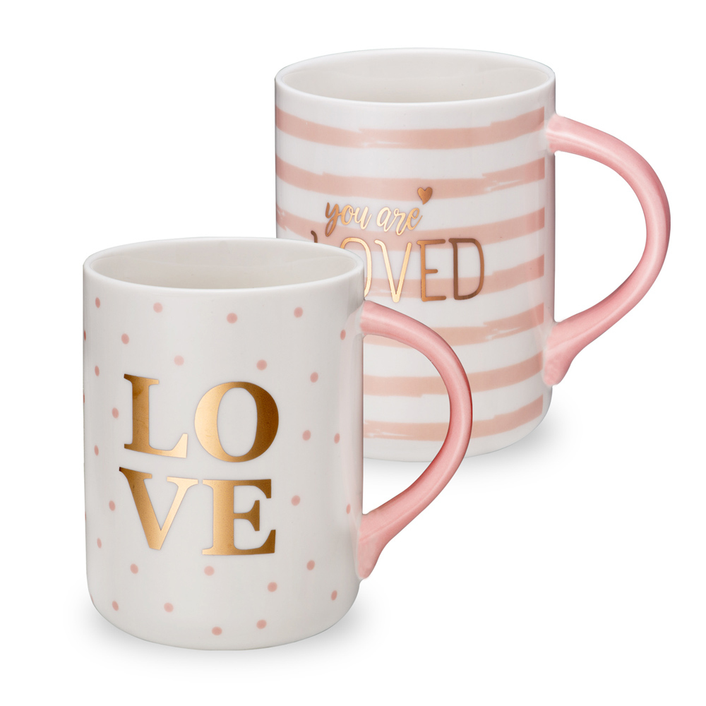 愛是一切粉系情人馬克杯