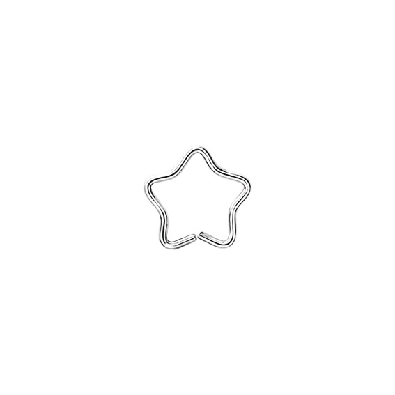 SS316L SURGICAL STEEL CONTINOUS ANNEALED STAR RING