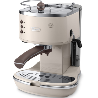 德龍 Delonghi Icona Vintage ECOV311.BG 1.4L 半自動咖啡機 米色 香港行貨
