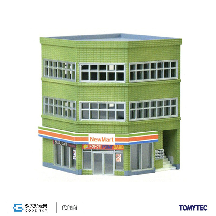 TOMYTEC 293781 The Building Collection 133-2 Corner Brownstone Apartment (Building of Intersection A2)