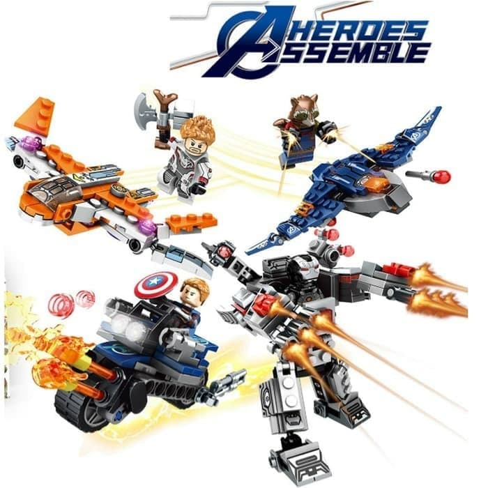 Marvel Avengers Endgame Minifigs and Micro Builds Minifigures Fit Lego NO BOX SY1321